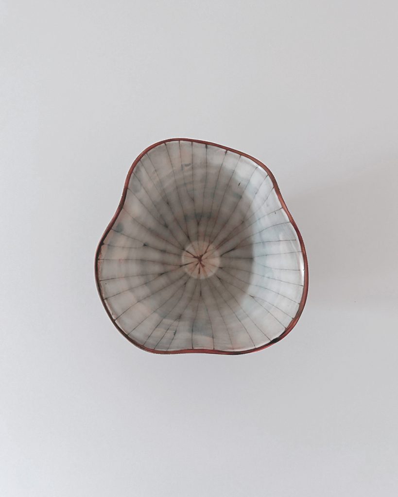 Irma Yourstone Fluted Eartheware Vase