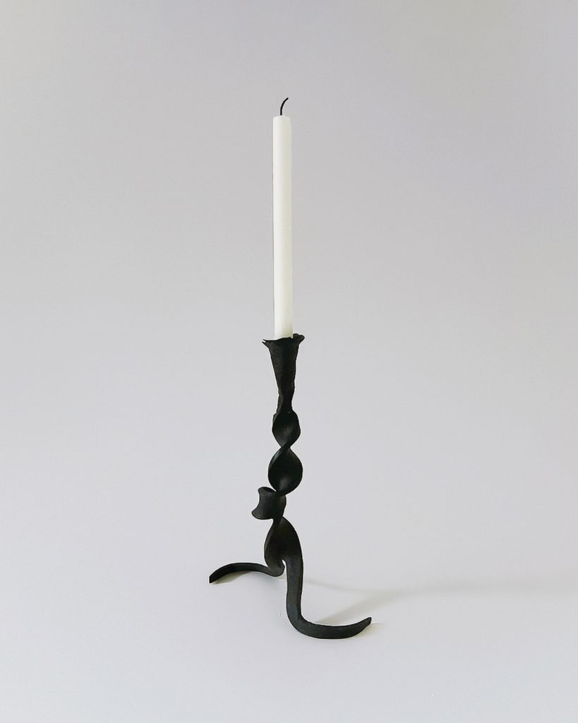 Wrought Iron Candlestick