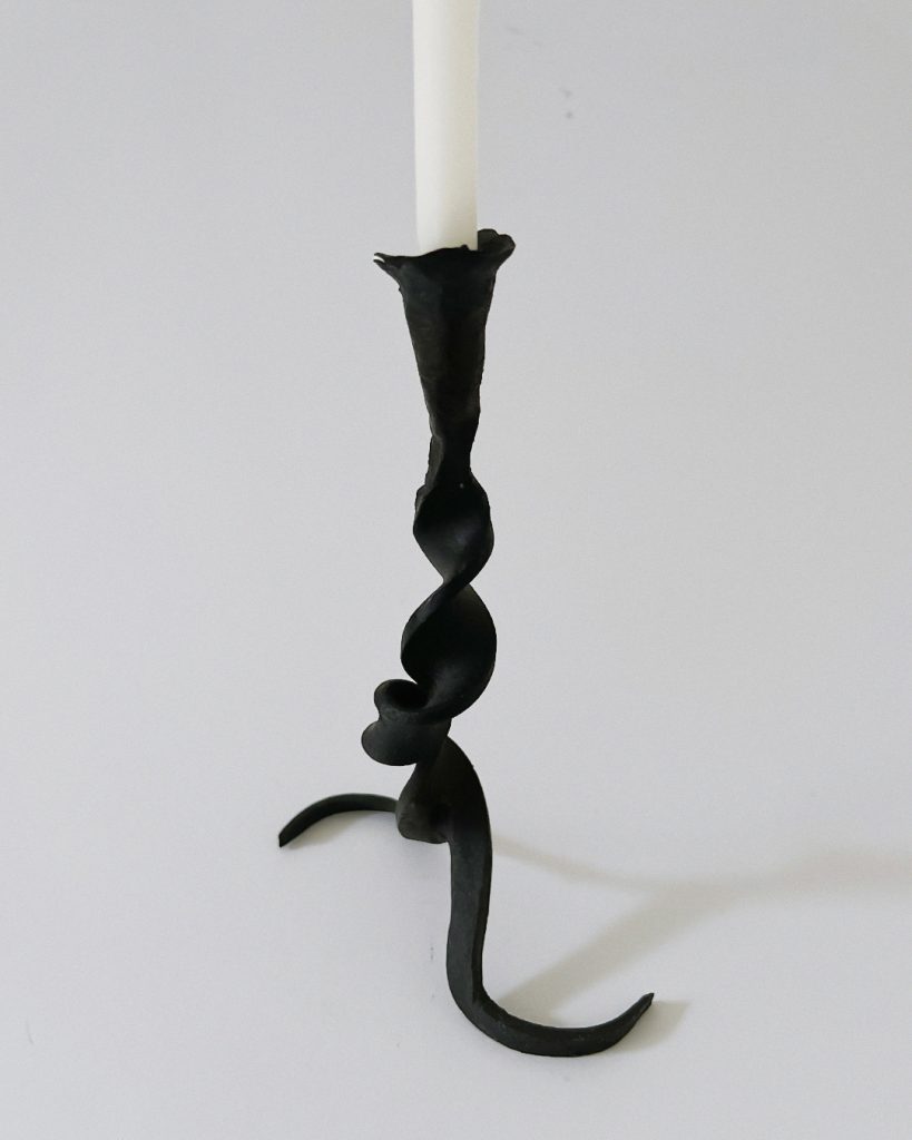 Wrought Iron Candlestick