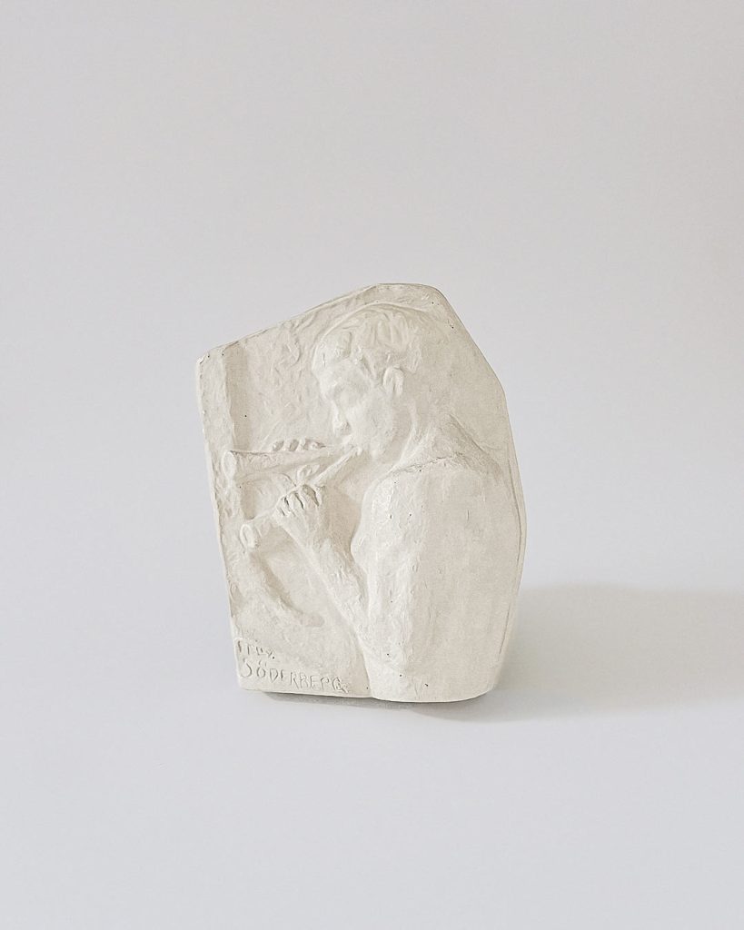 Felix Söderberg Mid Century Plaster Wall Relief