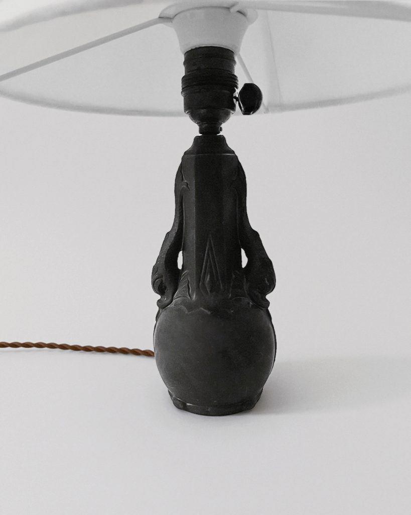 Antique Art Nouveu Table Lamp