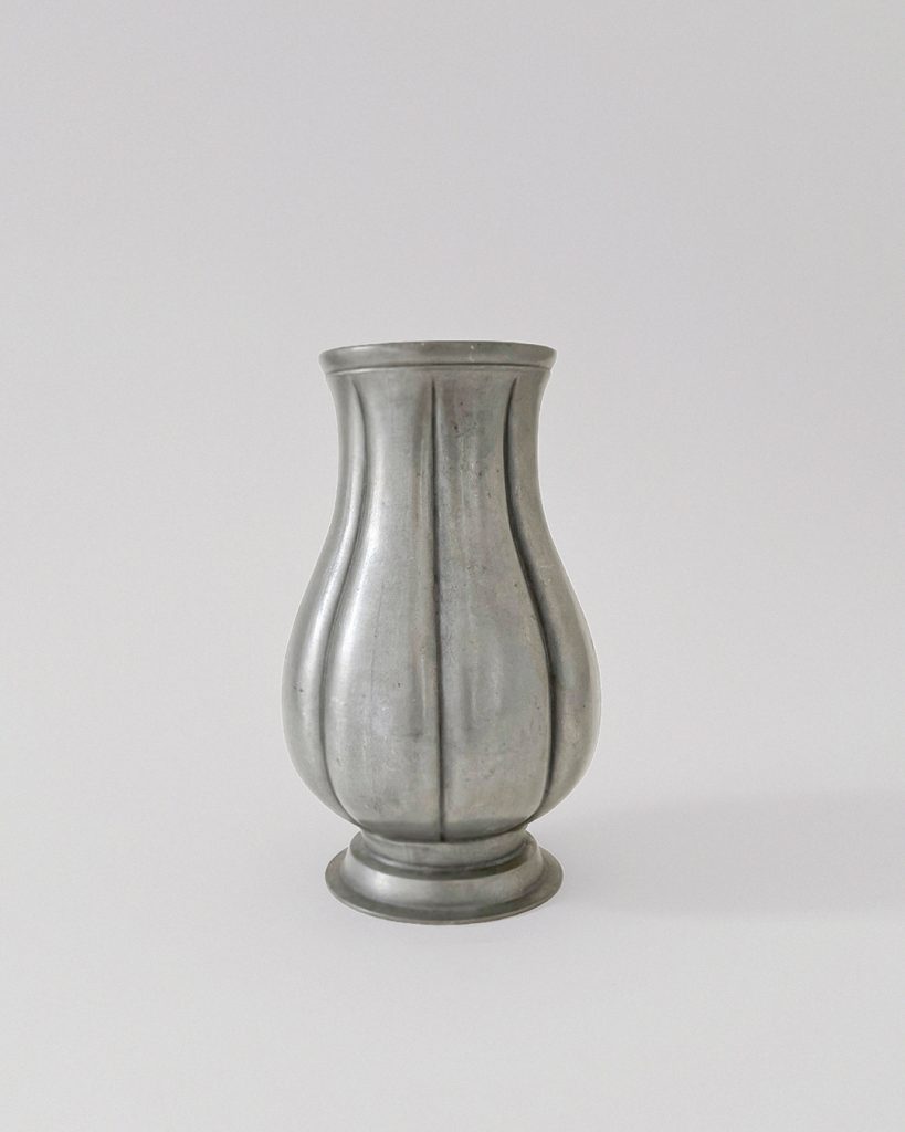 Edvin Ollers Pewter Vase Schreuder & Olsson