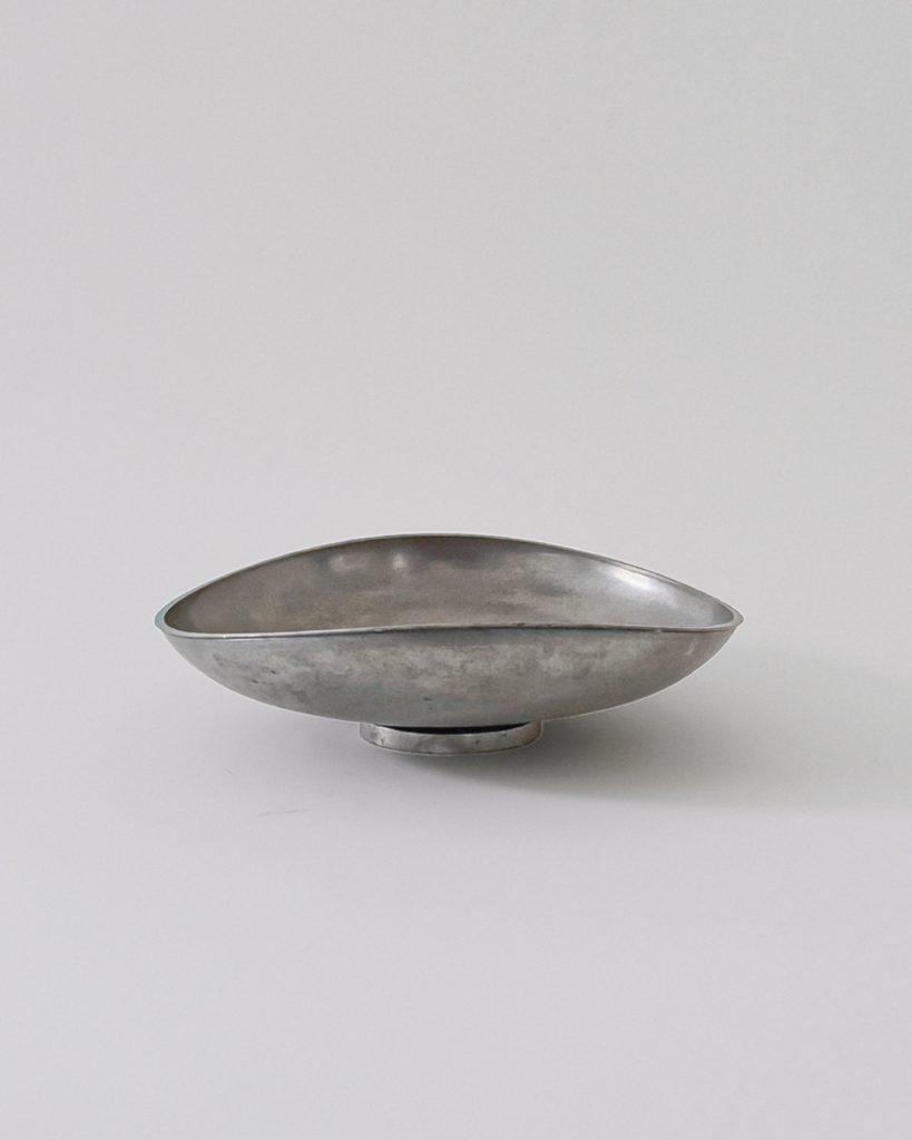 Edvin Ollers Modernist Pewter Dish for Schreuder & Olsson