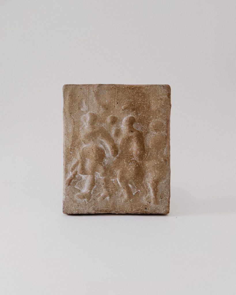 Olle Ängvist Chamotte Wall Relief