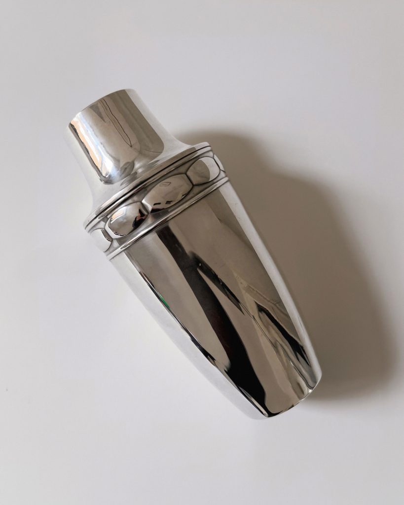 GAB Modernist Silver Vase