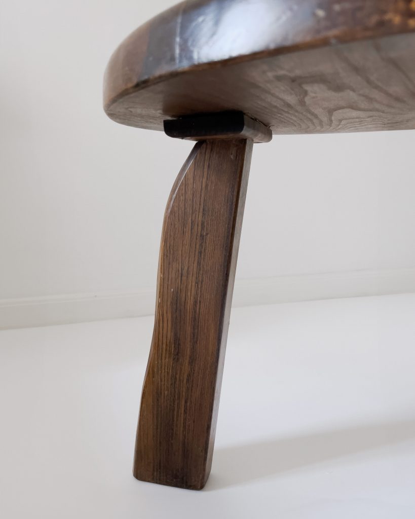 French Brutalist Sofa Table