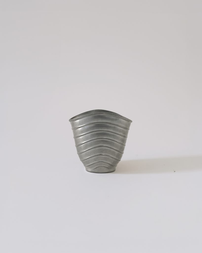 Just Andersen <br> Small Modernist Pewter Vase <br> C. 1930