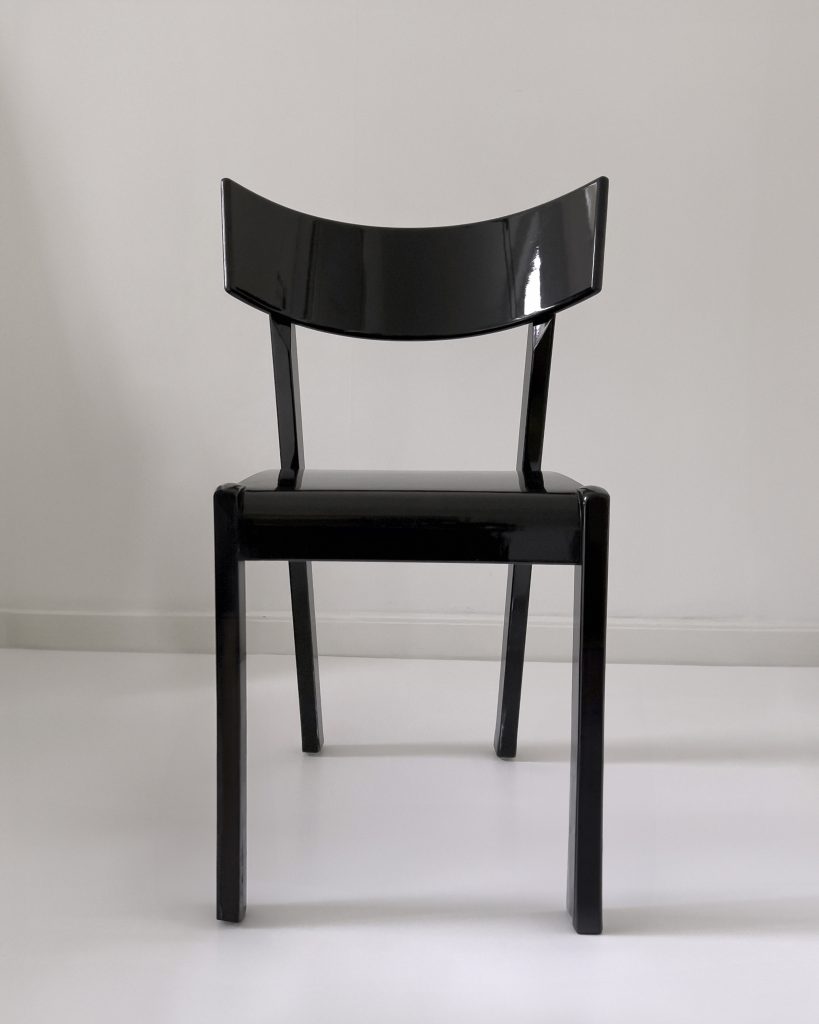 Ralf Lindberg Tati Lacquered Wooden Chair