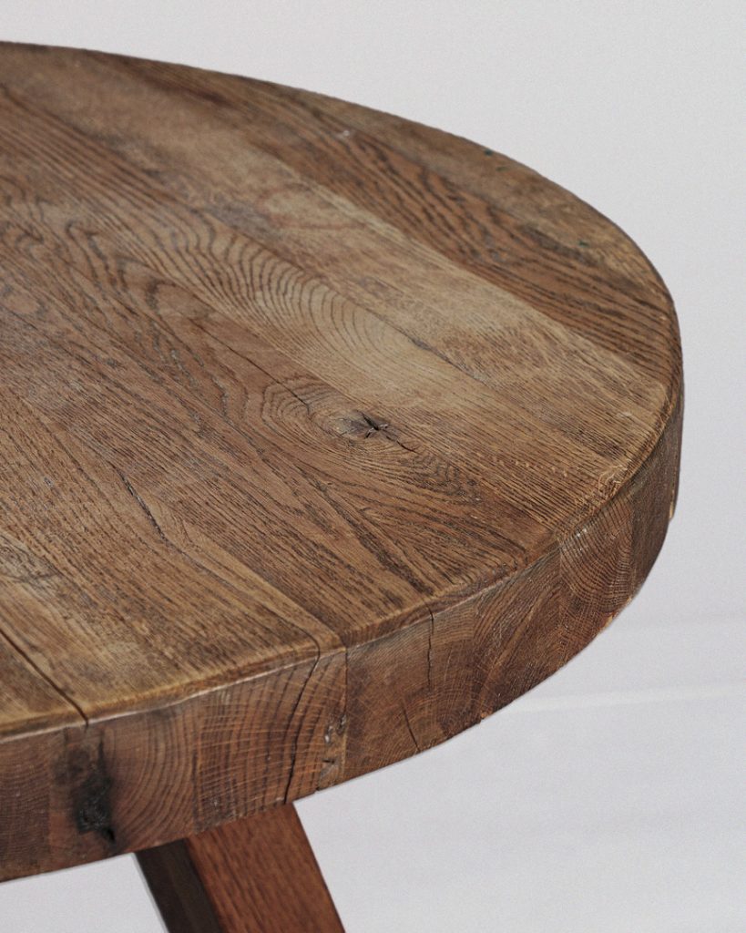 De Puydt Brutalist Wooden Table