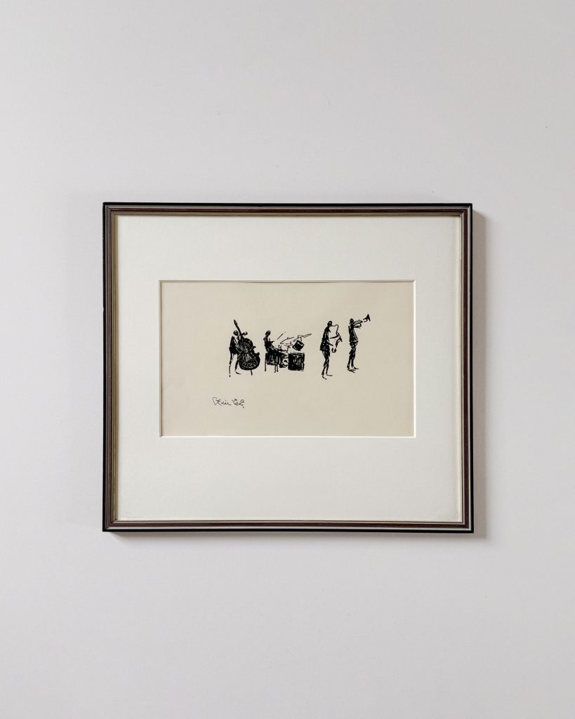 Playing Ensamble Original Drawing