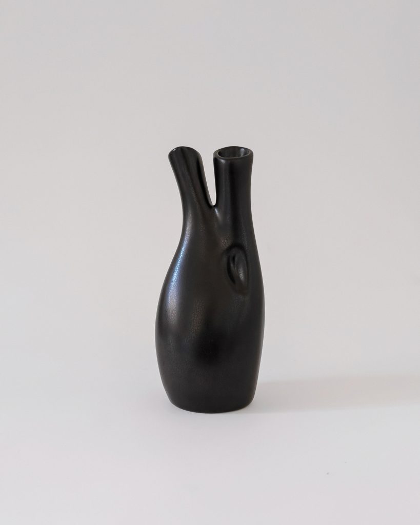 Lillemor Mannerheim Lilla Hjärtat Black Mangania Vase