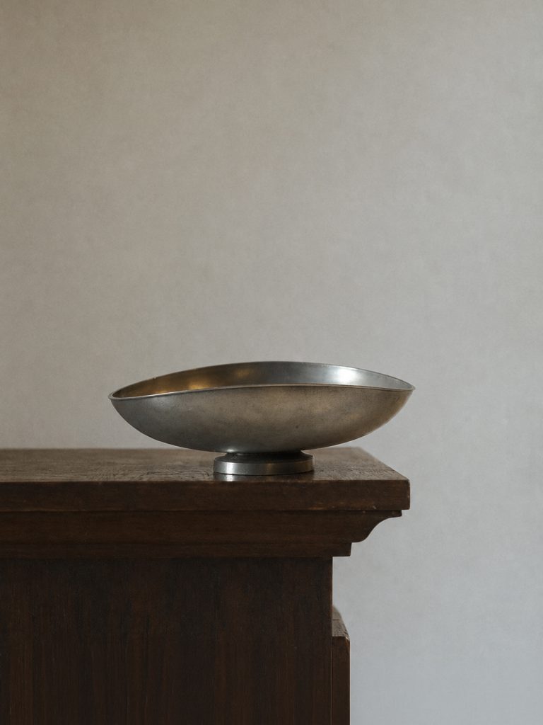 Pewter Bowl by Edvin Ollers, available at Artefact